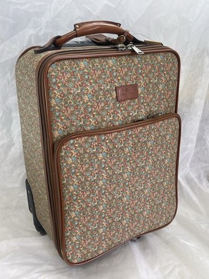 Patricia Nash 22'' Spinner Vettore Trolley Luggage Suitcase, Coral Bouquet, New