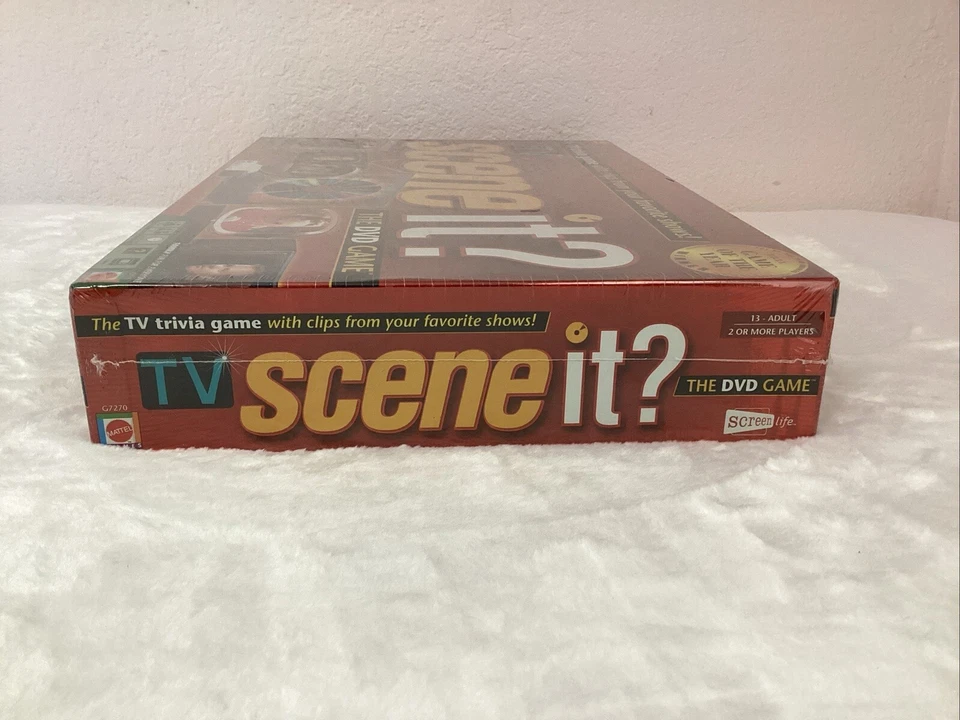 TV Scene It? The DVD Board Game - Factory Sealed - Mattel #7270 - Image 4 of 4