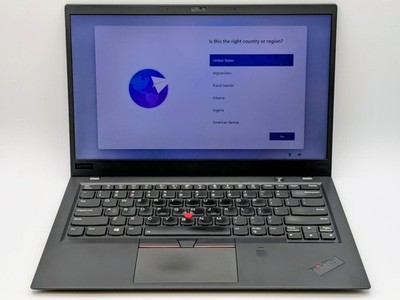 Lenovo ThinkPad X1 Carbon 6th Gen -4'' FHD I5-8350U 256GB SSD 16GB W11P Webcam