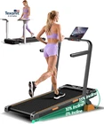 4-In-1 Walking Pad Treadmill with 15% Incline, Quiet under Desk Treadmills for H