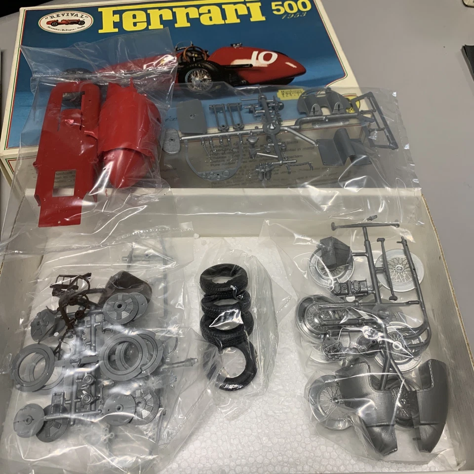 REVIVAL FERRARI 500 1953 ‘Le Grand Prix’ 1/20 Modellino Auto Collezione | NUOVO - Immagine 3 di 4