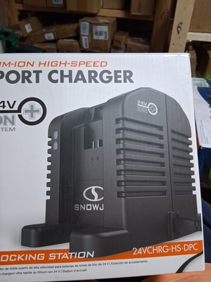 #ad #ad Sun Joe 24V CHRG HS DPC Dual Port High Speed Charging Docking Station $47.00