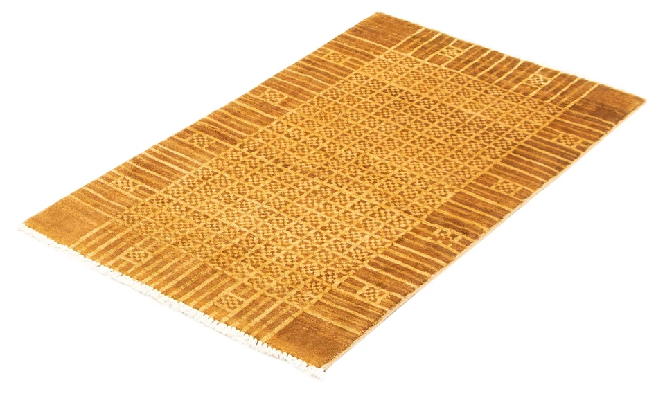 Hand Knotted Area Rug 3'0" x 4'9" Traditional Oriental Wool Carpet - Image 4 of 4