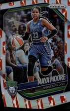 2025 Panini Prizm WNBA WNBA Logo Prizms Maya Moore Card #135