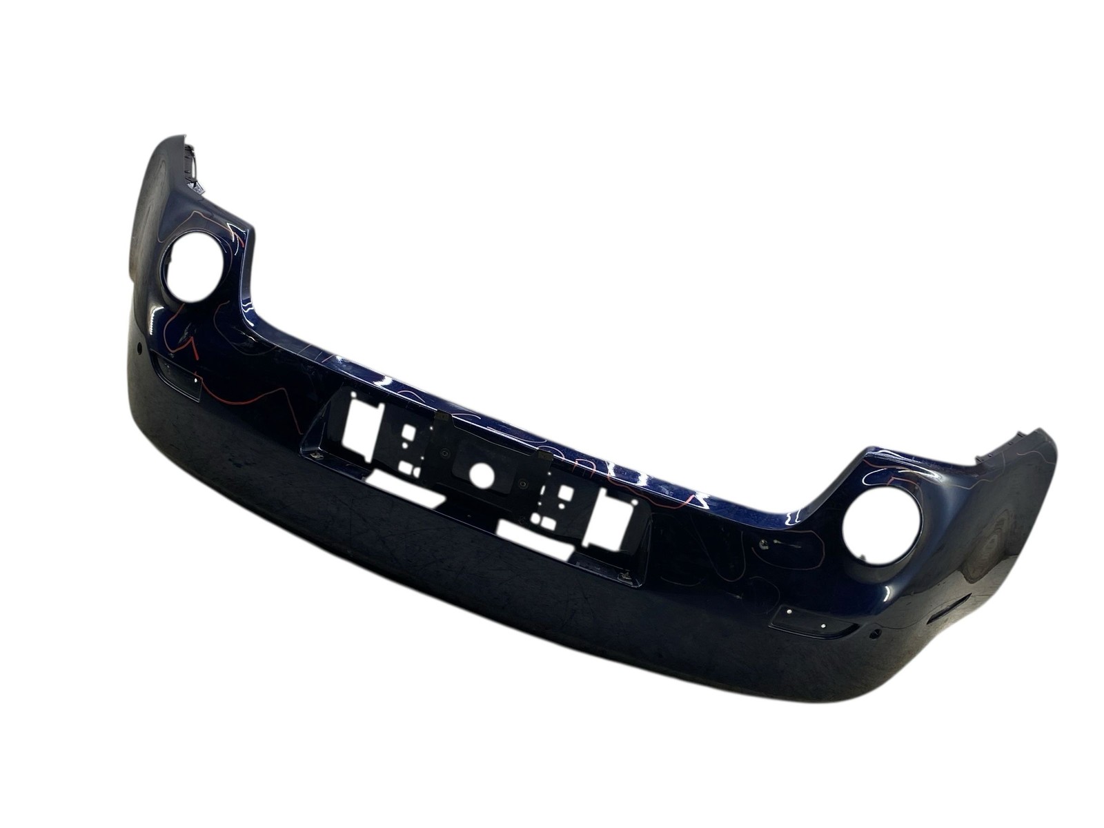 2009 Aston Martin Vantage Rear Bumper Cover Midnight Blue oem
