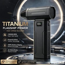 130000RPM Mini Turbo Jet Fan Cordless Air Duster Blower Rechargeable Electric