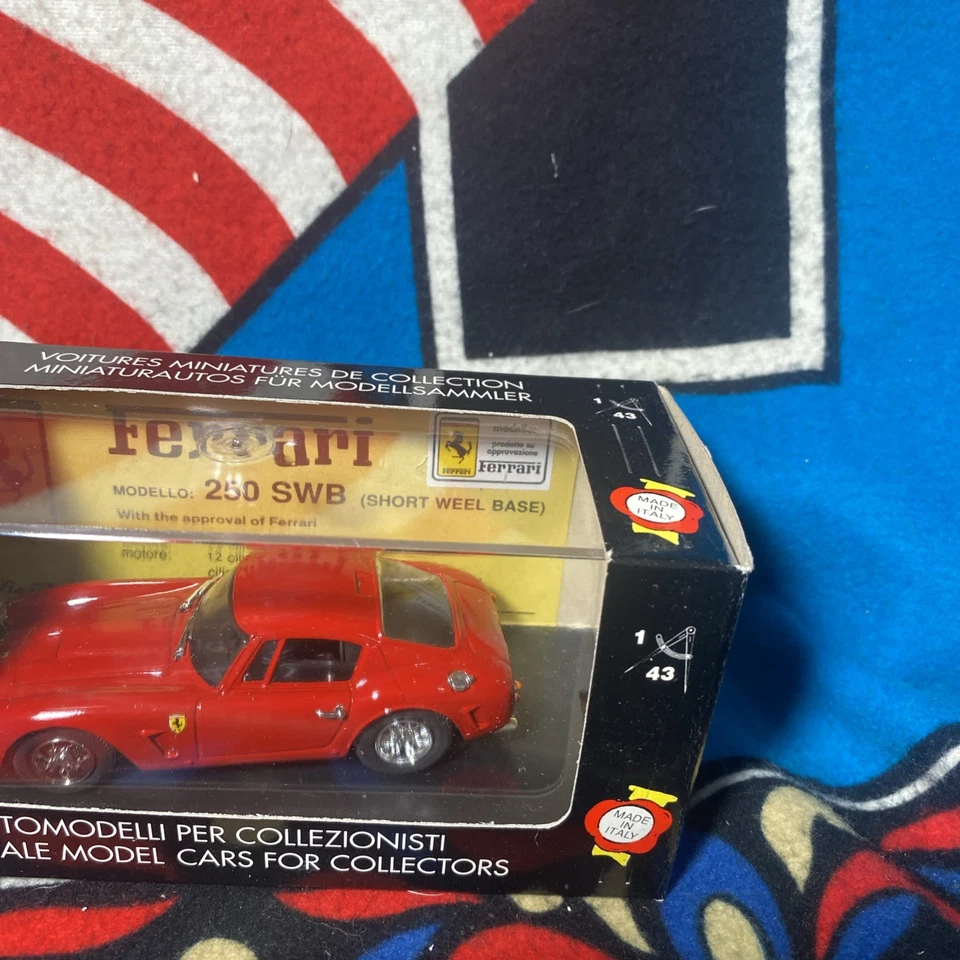 Bang 1/43 7075 Ferrari 250 SWB “Prova” Red New Boxed - Image 3 of 4