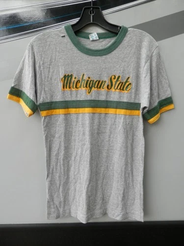 Vintage 1980's Michigan State Champion T-Shirt, Medium, USA