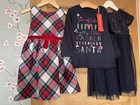 Lot vêtements fille hiver / noël âge 3 - 4 ans (1 article neuf avec étiquette) 