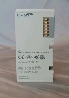 New Open Box BECKHOFF EK1122 2-port EtherCAT Junction