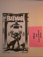 Absolute Batman #1 WIP Work In Progress 2025 ...