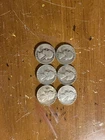Washington Silver Quarters Lot of 6 (1941-1963)  90% silver
