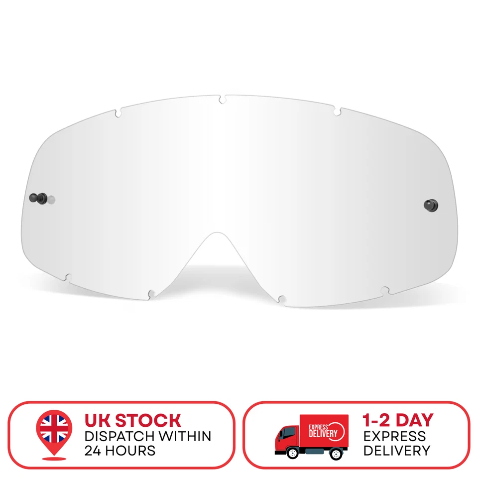 Oakley O Frame Clear Lens - Genuine Replacement MX Goggle Lens