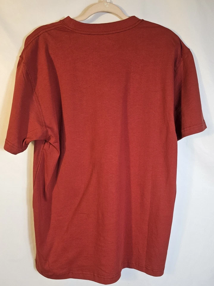 Camiseta Dickies Para Hombre Pesada Cuello Redondo Manga Corta Color Óxido Mediana M Foto 2 de 3