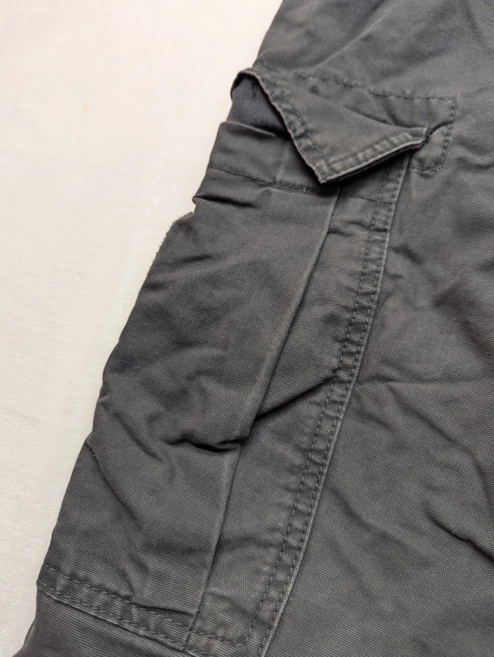 OLD NAVY FLEECE LINED CANVAS CARGO PANTS 36X32 Warm - Image 4 of 4