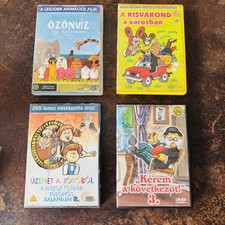 Vintage Hungarian Animation 4 DVD Bundle Kisvakond, Mézga Család, Dr. Bubó, Özön