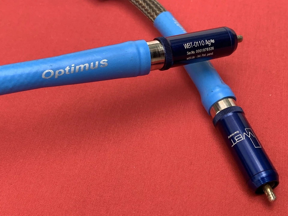 Clearer Audio Silver-line Optimus 75 WBT Silver Digital Interconnect Cable 50cm - Image 3 of 4