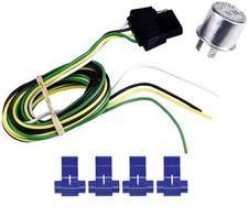 BRAND NEW - Reese Towpower Wiring Kit - 4-Way Flat 48" & HD Flasher New - 74051