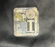 Vintage Sankyo Music Box Movement Japan "Santa Claus is Coming to Town”