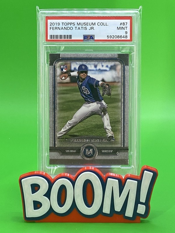 2019 Topps Museum Collection - Fernando Tatís Jr. RC PSA 9 SD PADRES Thick RC