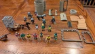 Vintage Playmobil Medieval Set 16 Knights Horses Prison Cart Cannon Castle Parts