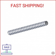 Woods 55082121 25-Feet 1/2-Inch Alflex-Type RWA Reduced Wall Metal Aluminum Flex