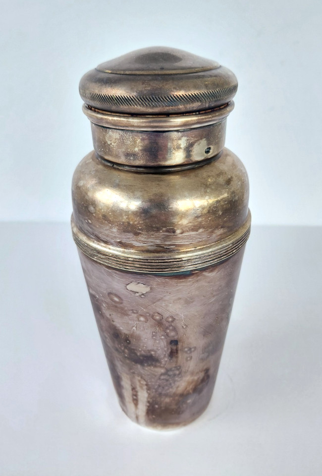 Vintage Asprey Cocktail Shaker Silver Plated F48422 London
