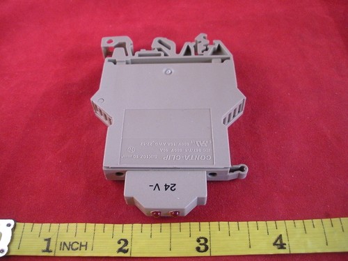 Nuevo Bloque de Terminal Conta Clip Con 1112.2 SIK10/Z/2LED SIK10Z 10 mm - Imagen 2 de 2