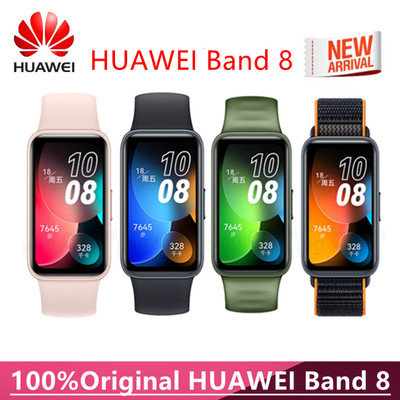 New Original HUAWEI Band 8 Smart Band Blood Oxygen Heart Rate Smartband Sports