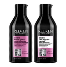 Redken Acidic Color Gloss Sulfate Free Shampoo and Conditioner 10.1 oz.