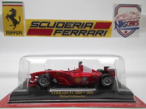 1/43 Champion du Monde Formule 1 2000 Ferrari F1 2000 #3 Schumacher IXO/Altaya - Photo 1/12