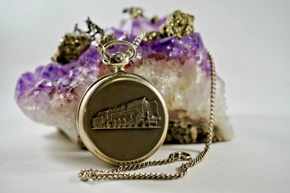 Reloj de bolsillo Molnija 3062 1996 soviético CCCP URSS 18 joyas Foto 2 de 4