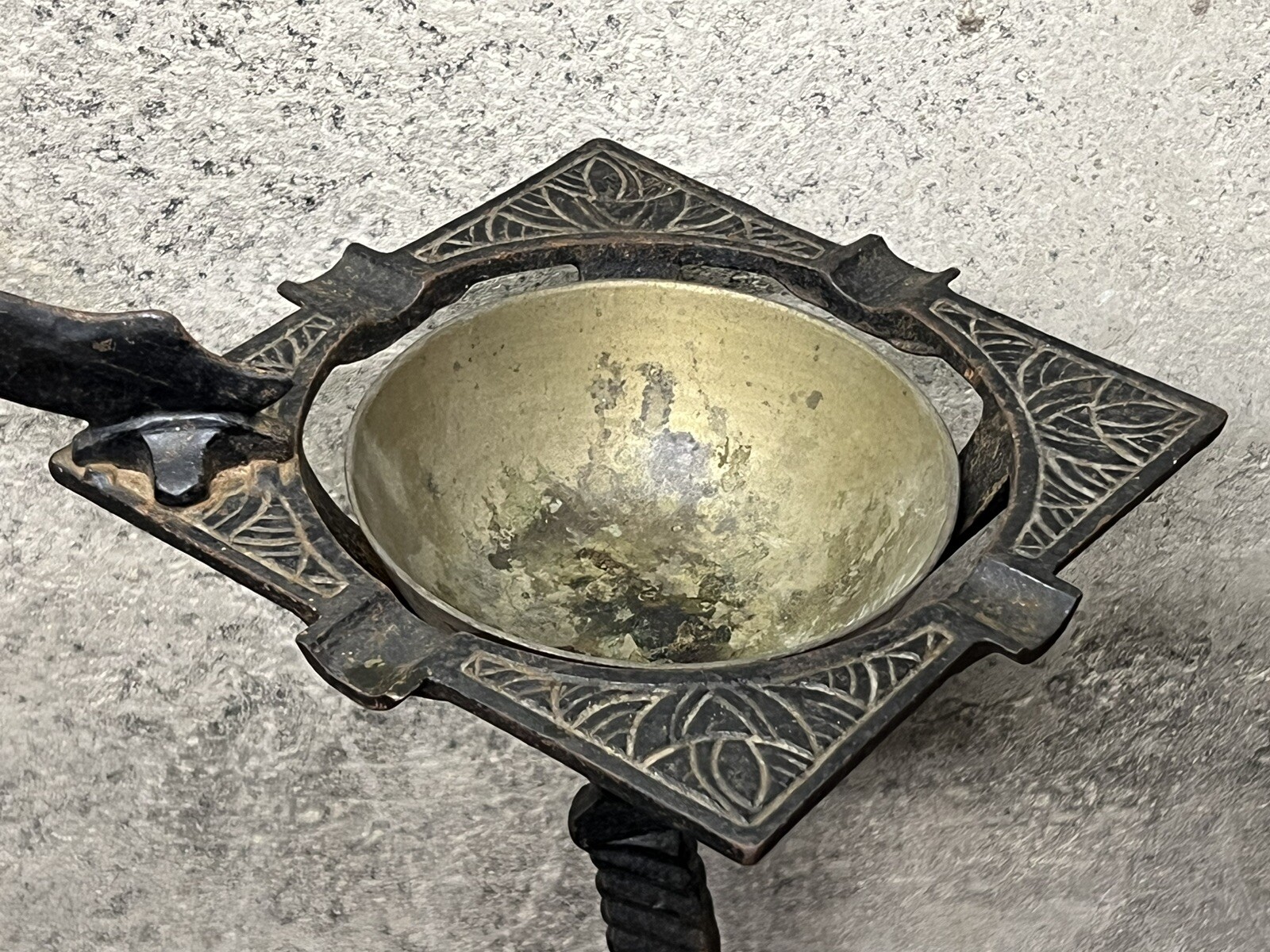 Antique Verona Art Deco Cast Iron Sword Ashtray Stand 1920’s 563 eBay