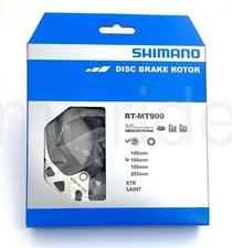 Shimano XTR/SAINT MTB Bike Disc Brake Rotor RT-MT900 160mm Center Lock,ICE Tech