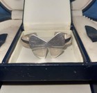 Authentic Tous Bow Open Bracelet in Sterling Silver