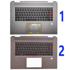 For HP X360 ZBook Studio G5 Keyboard Palmrest Upper Case L34211-001 L34210-001