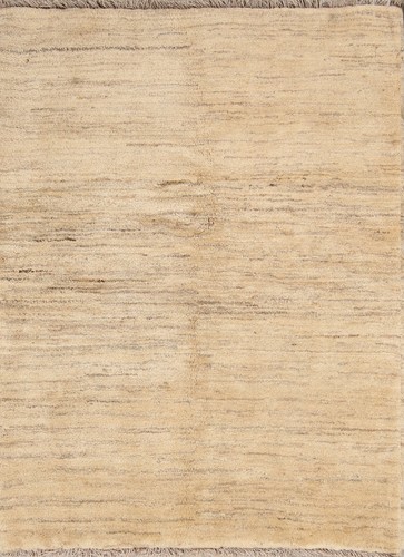 Alfombra oriental Gabbeh moderna de felpa gruesa alfombra abstracta hecha a mano de lana 3x5 pies - Imagen 1 de 12