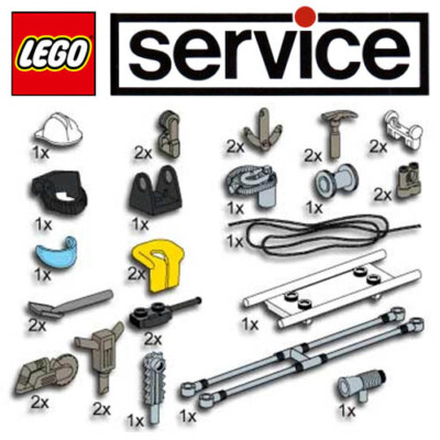 Lego System - Res-Q Town Rescue - Service Pack 5314 - New Vintage City Set 1998