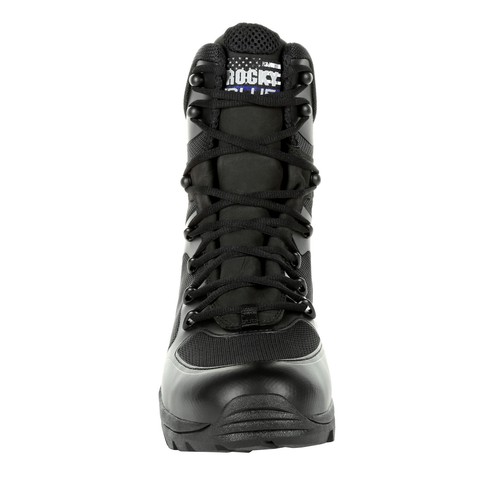 Rocky Code Blue 8" Public Service RKD0052 Mens Black Leather Tactical Boots - Picture 2 of 6