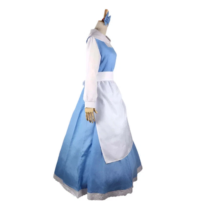 Fantasia feminina Belle Village pequena/média - Imagem 4 de 4