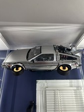 Hot Toys Back To The Future Delorean Wall Mount Display - Image 2