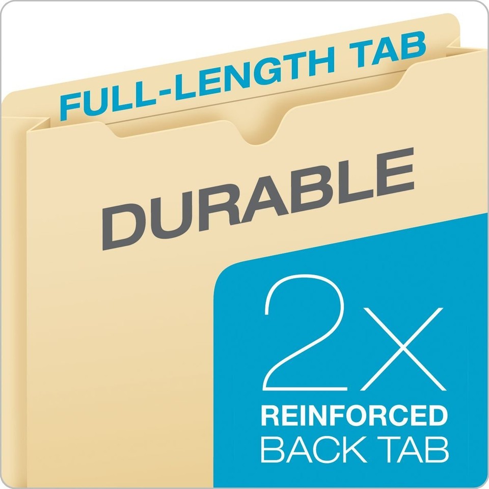 GlobeWeis/File Jackets, 2Inch Expansion, Letter Size, Yellow, 50