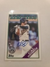 2023 Topps Update 1988 Autograph Cal Stevenson RC #88BA-CS Oakland Athletics A's