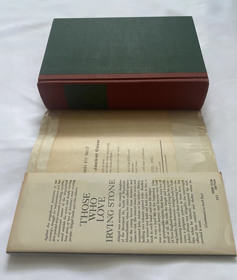 Those Who Love a Biographical Novel of Abigail and John Adams by Irving Stone Foto 4 de 4