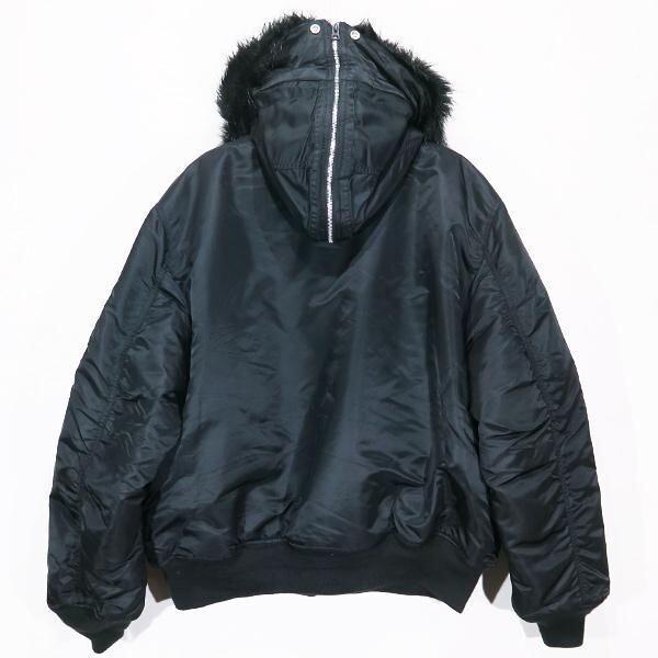 WTAPS x Alpha Industries N-2B Parka - Size Large - Black WTAPS x Alpha Industries N-2B Parka - Size Large - Black