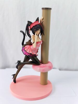 Date A Live Tokisaki Kurumi Catwoman Action Figure Model Toy Collection Gift Box