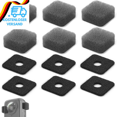 VRIG 6 Set/Mikrofon Windmuff Für Insta360 X4/ONE X3 Anti-Noise Windbreak Schwamm