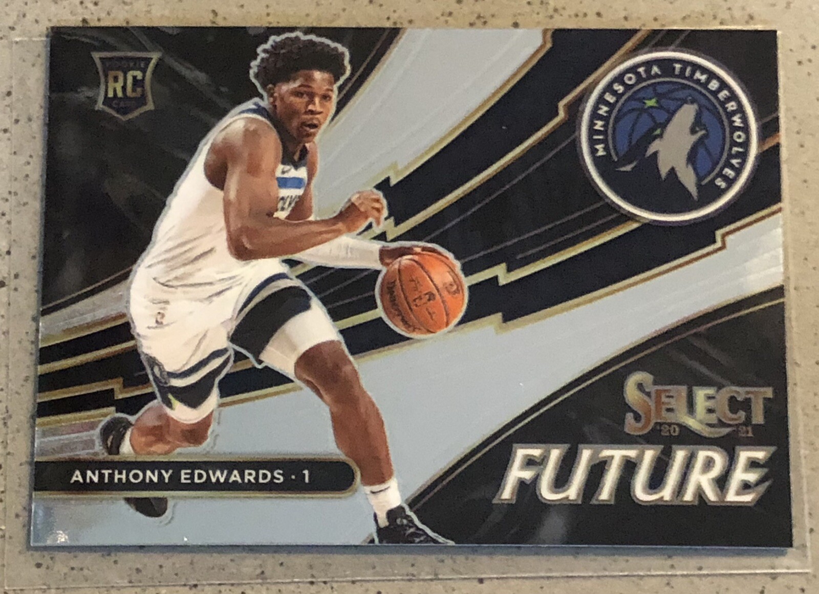 2020-21 Panini Select Future #30 Rookie Insert Anthony Edwards RC