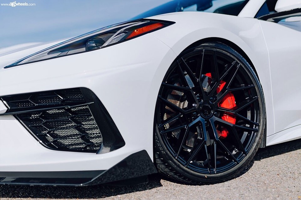 20” 21” AG M520r WHEELS RIMS FIT CHEVY CORVETTE C8 Z51 STINGRAY 20X9 ...