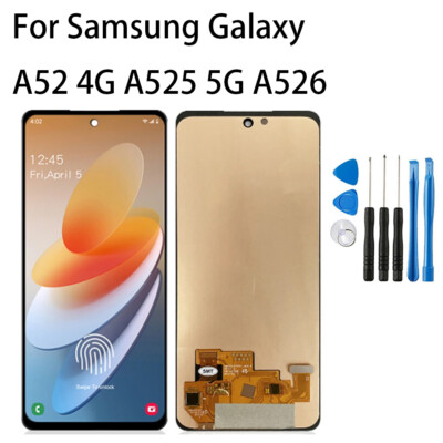 New AMOLED Display For Samsung Galaxy A52 4G/5G LCD Display Touch ...